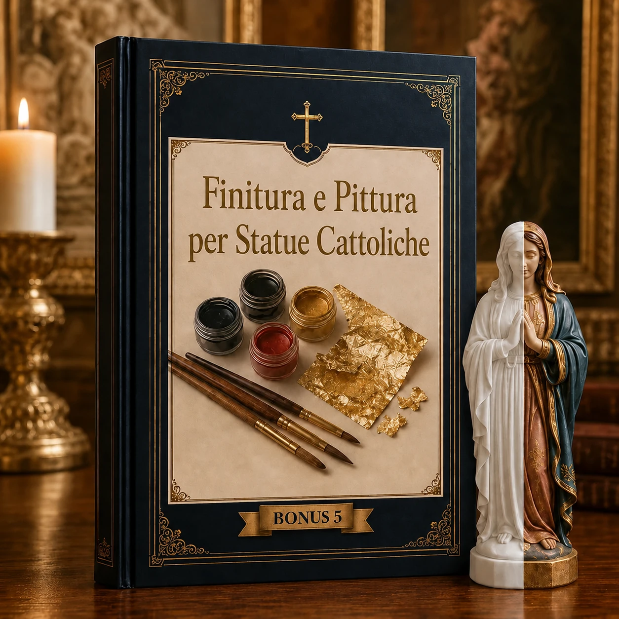 Bonus: rifinitura e pittura per pezzi cattolici