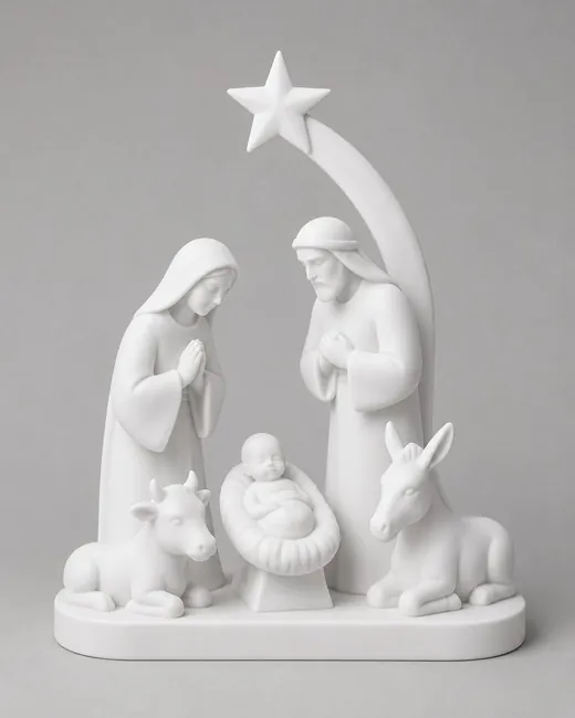 Presepe stampato in 3D