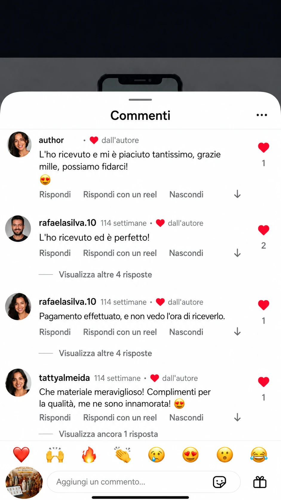 Testimonianza di un cliente