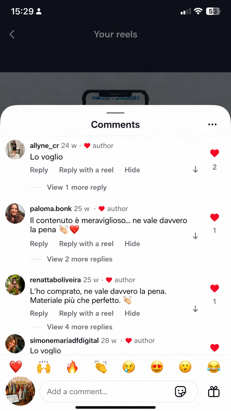 Testimonianza di un cliente