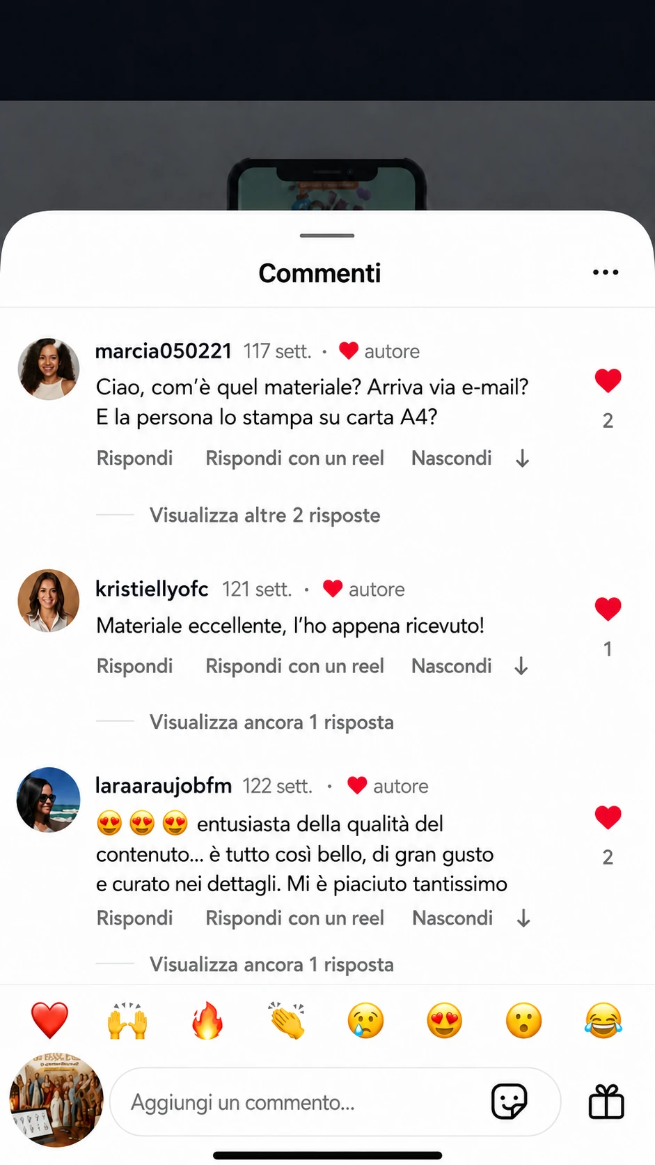 Testimonianza di un cliente
